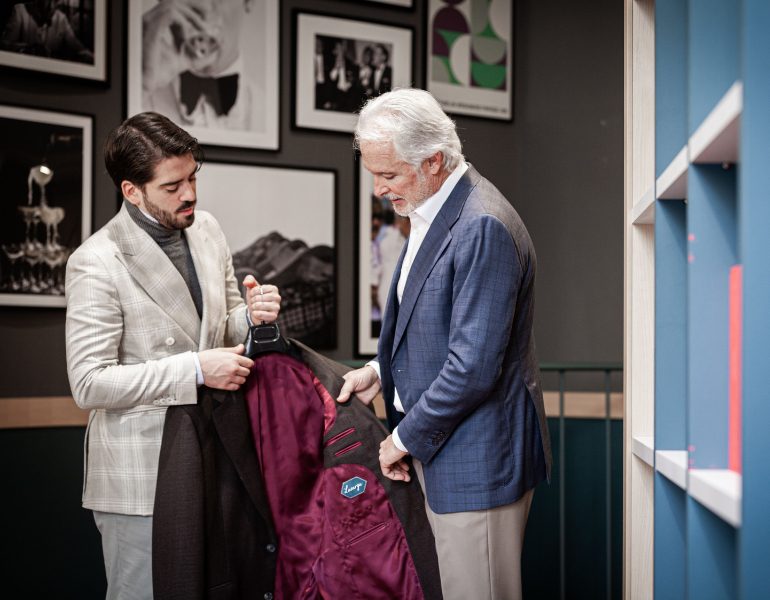 custom made groom suit in Barcelona